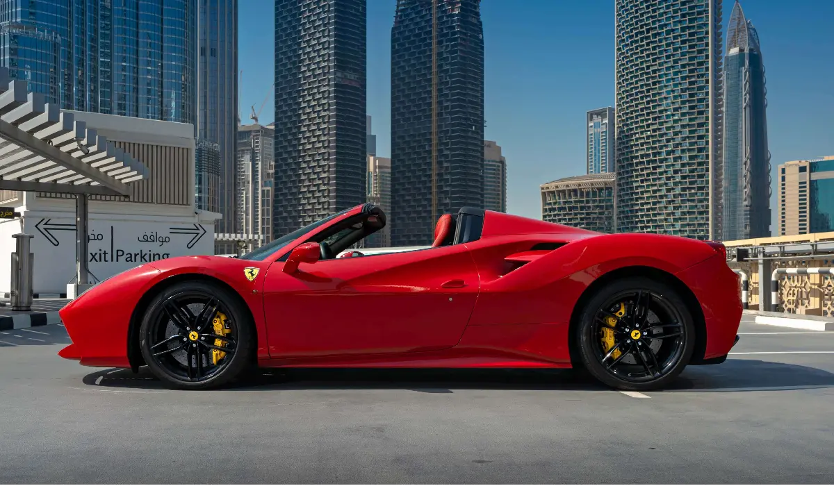 Ferrari - 488 Spider - Cabriolet Car Rentals - Preowned Cabriolet Car - Exclusive Concierge Club.webp